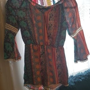 Mutli-colored romper